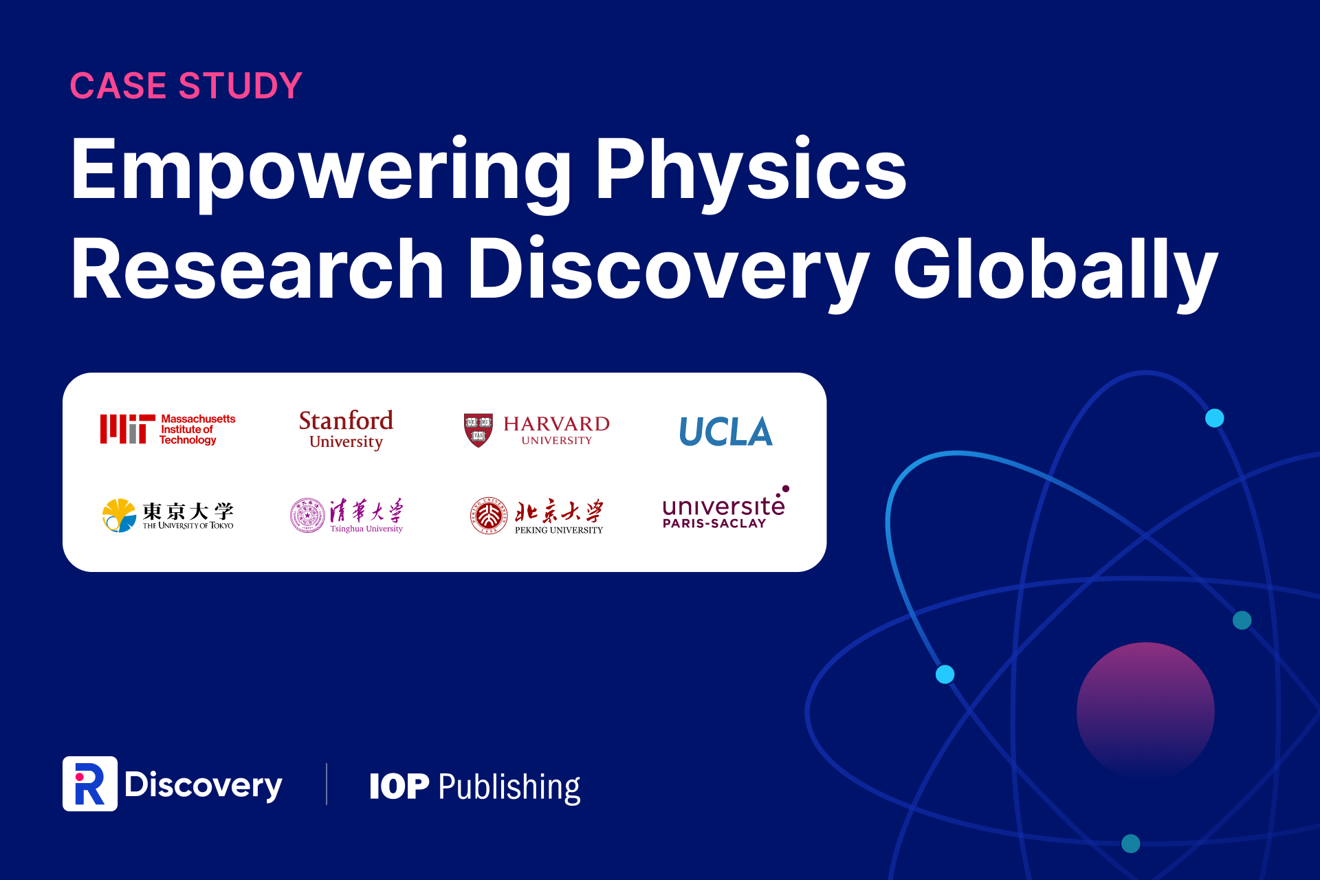 R Discovery Empowers Physics Researchers from Top Global Universities by Improving Access to IOP Publishing Journals